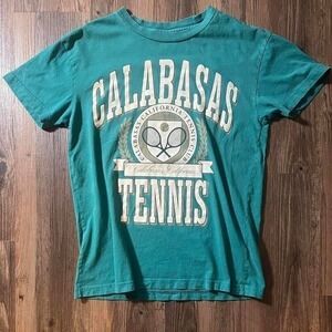 Abercrombie & Fitch Calabasas California‎ Tennis Graphic T-Shirt Men's